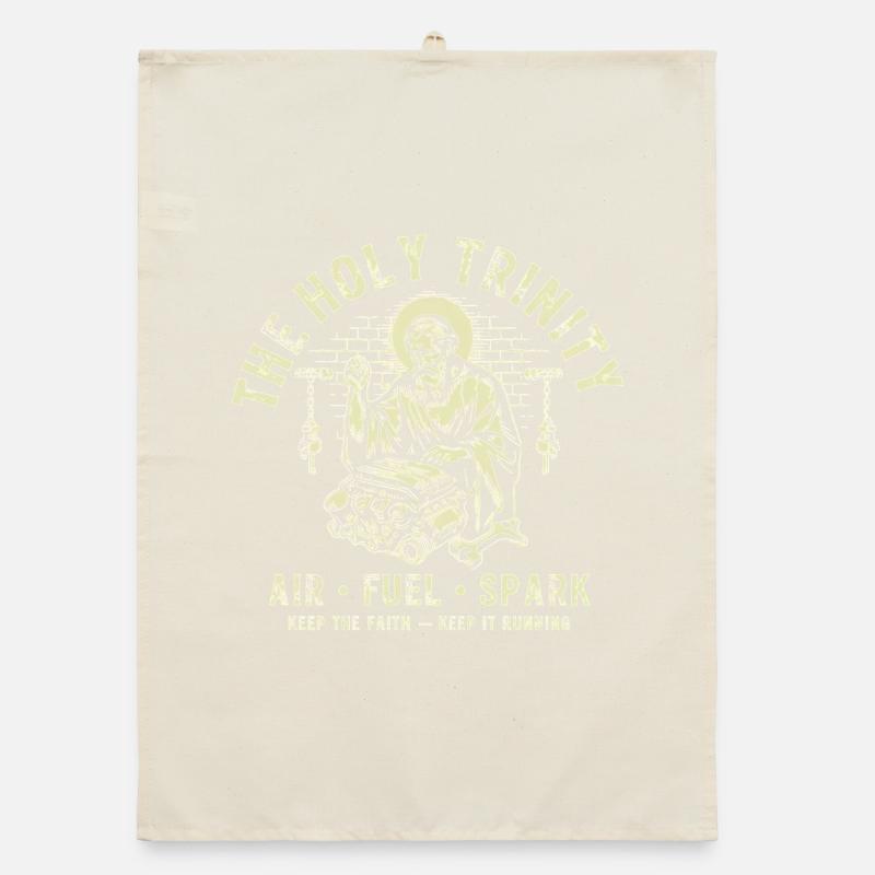 Holy Trinity Engine Spark Organic dish towel