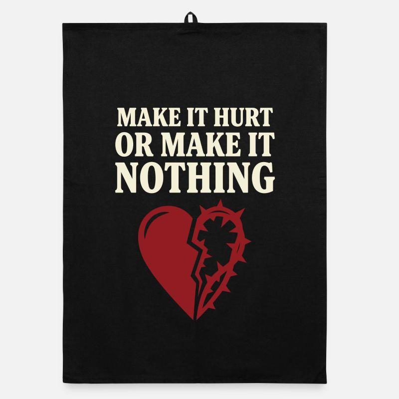 Vampirische Romantische Romantik Goth Dunkle Organic Geschirrtuch