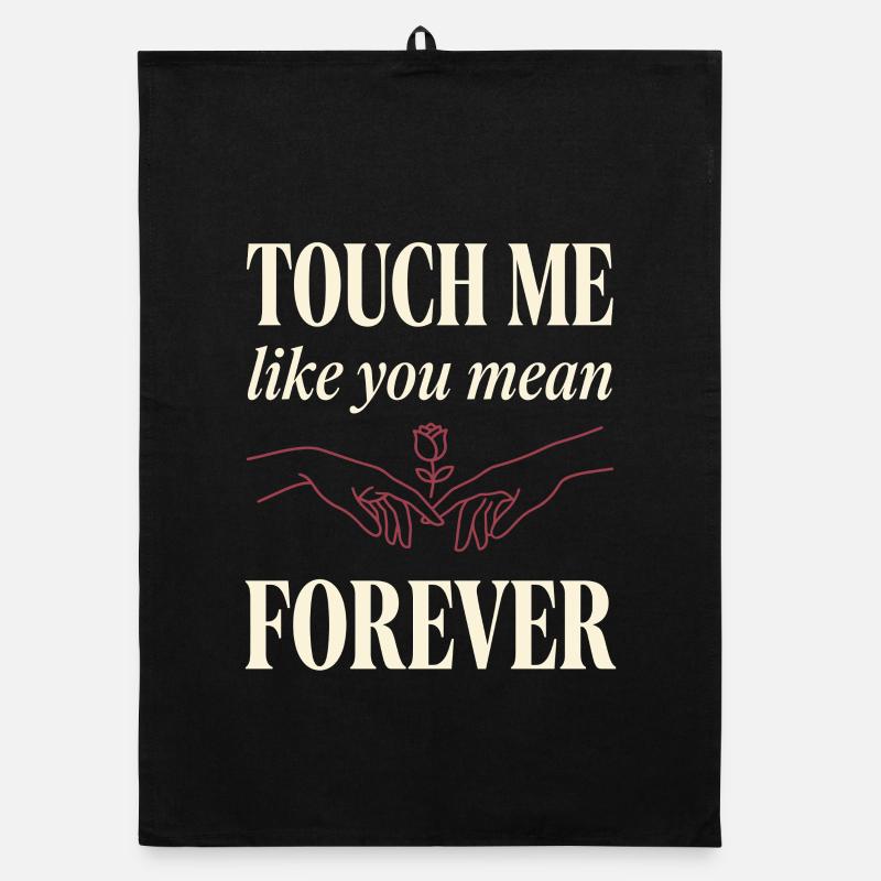 Vampiric Romantic Romance Goth Dark Organic dish towel