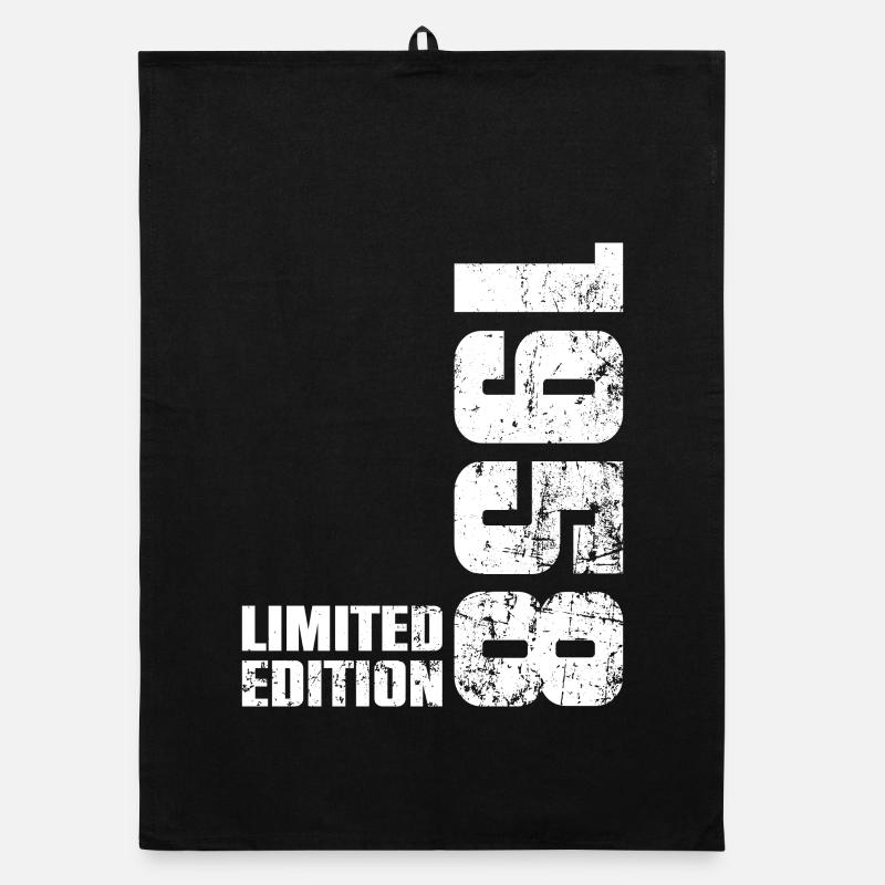 68-jähriges Geburtstagsgeschenk von 1958 Organic Geschirrtuch
