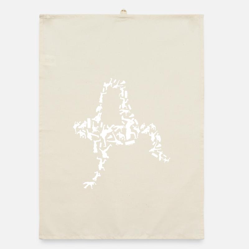 Breakdancer Organic Geschirrtuch