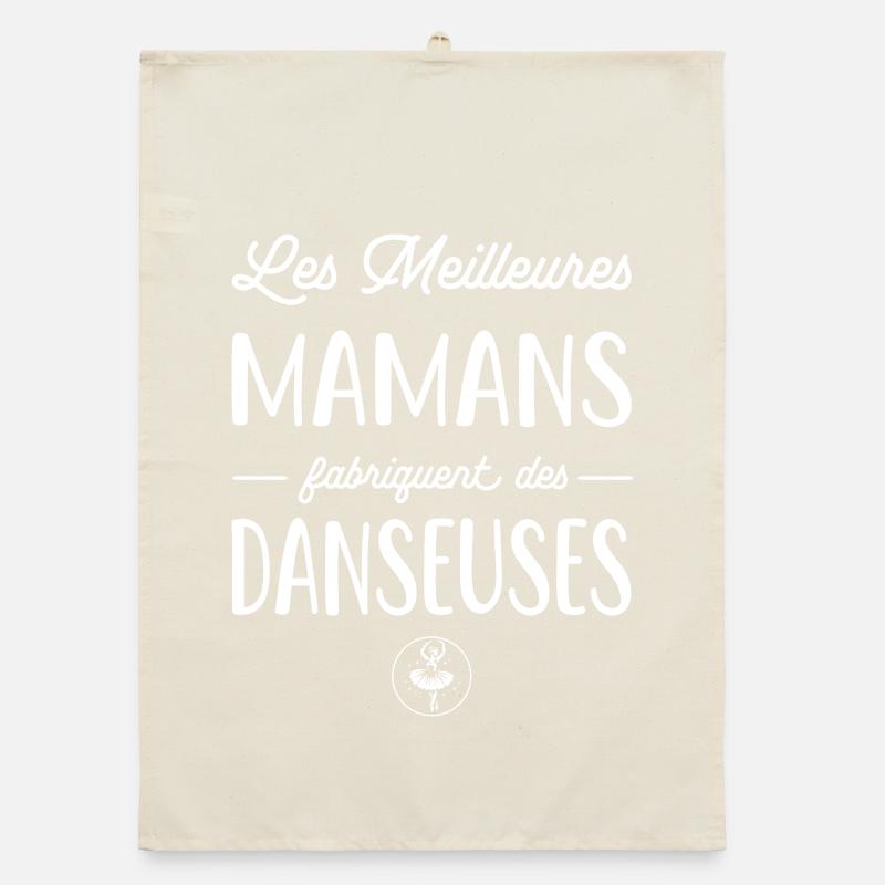 Les meilleures mamans fabriquent des danseuses Torchon bio