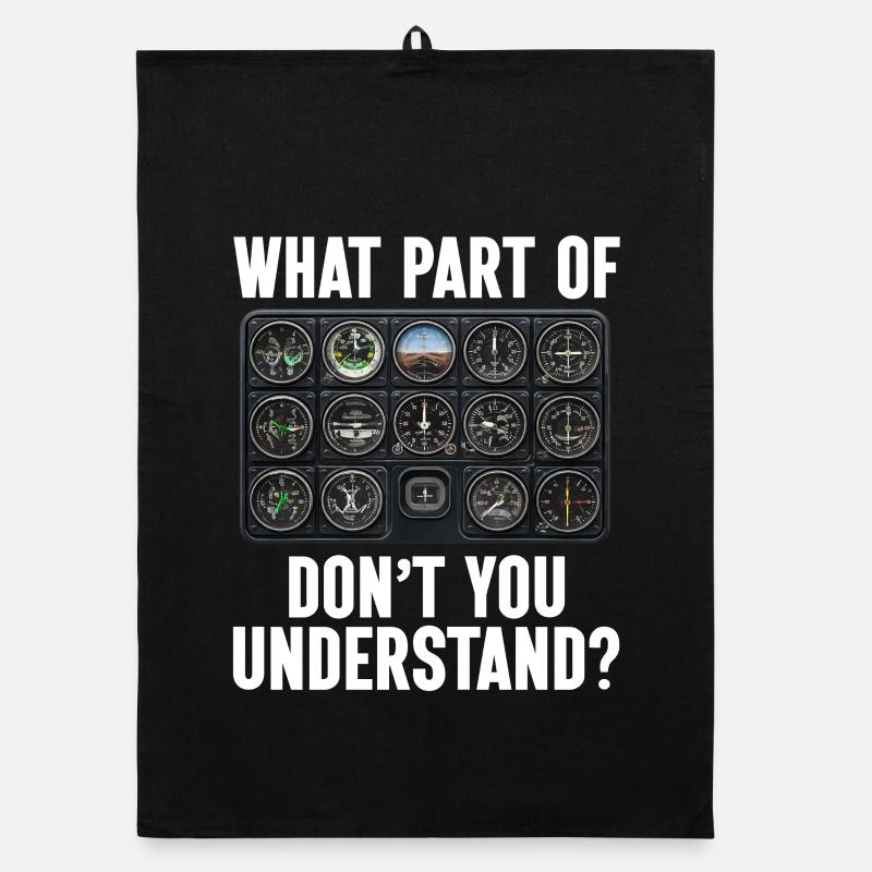 Airplane Flight Pilot Airplane Airline Organic dish towel