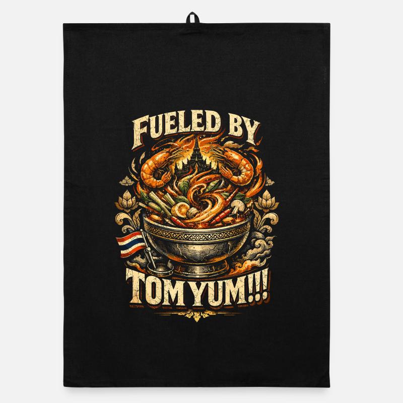 La fierté thaïlandaise thaïlandaise alimentée par Tom Yum Torchon bio