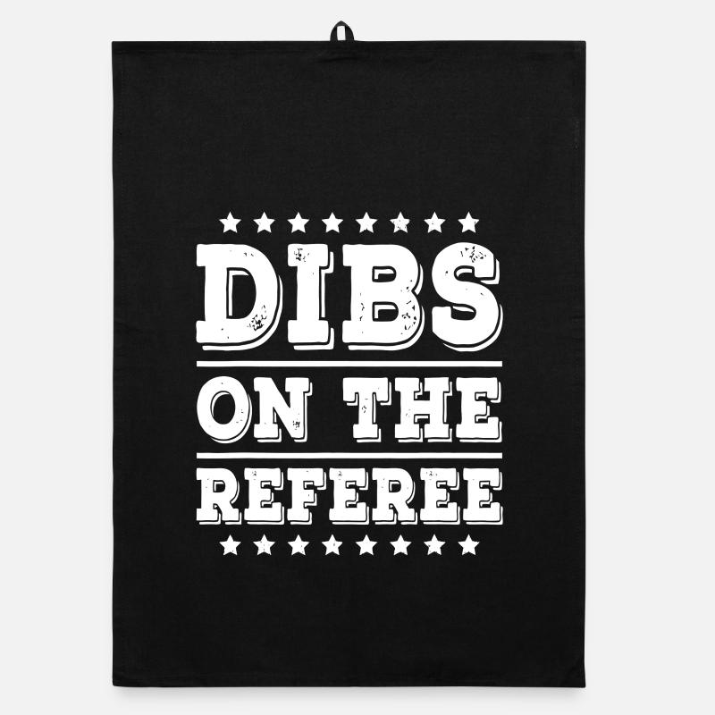Dibs On The Referee Organic dish towel