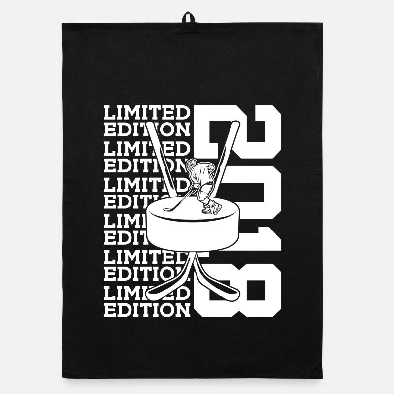 LIMITED EDITION 2018 EISHOCKEY 8. GEBURTSTAG Organic dish towel