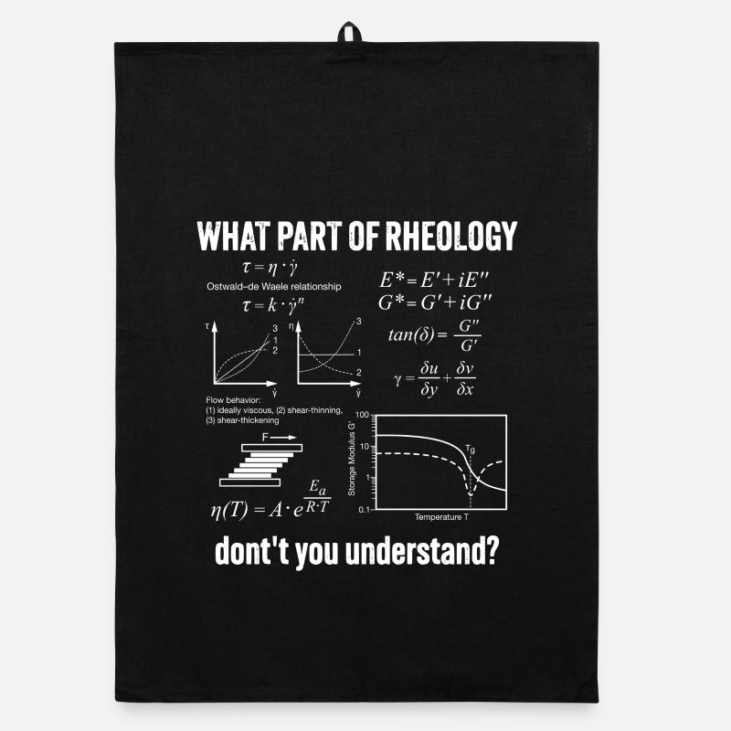 Rheology Flow Behavior Rheometry Understand Organic dish towel