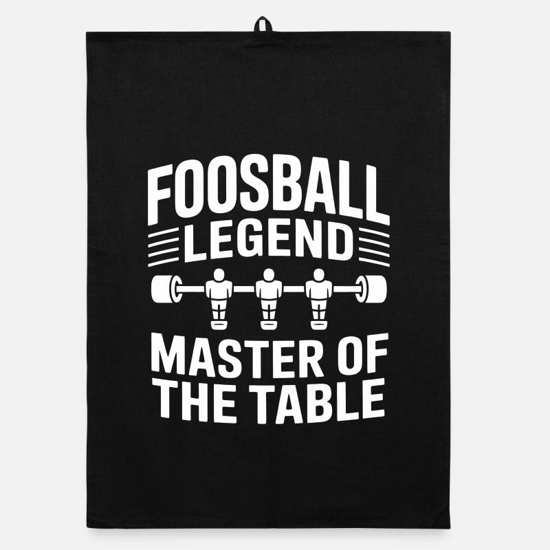 Table Soccer Evolution Funny Foosball Foosball Organic dish towel