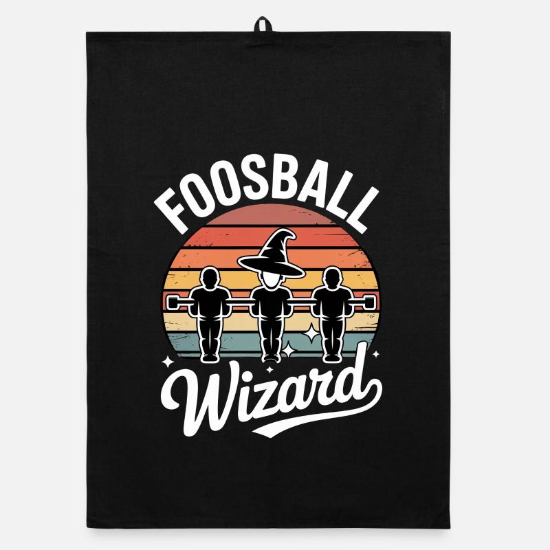 Tischfußball Evolution Lustiges Kickern Foosball Organic Geschirrtuch