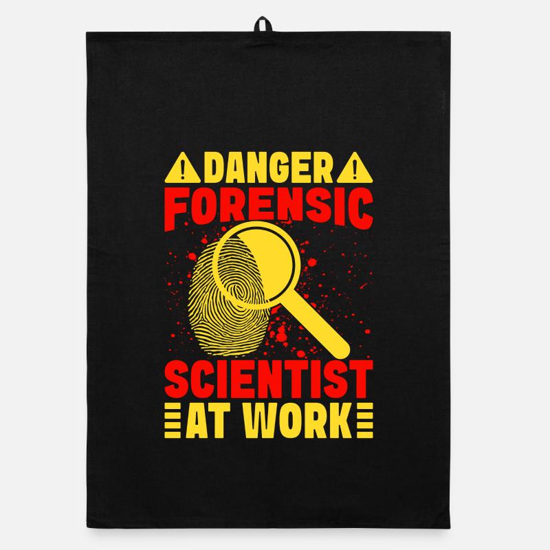 Forensic Science Major Danger Scientist At Work Organic dish towel