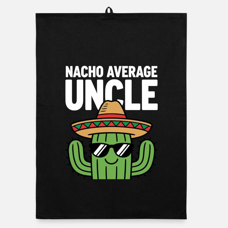 Nacho Oncle Drôle Cinq de Mayo Torchon bio
