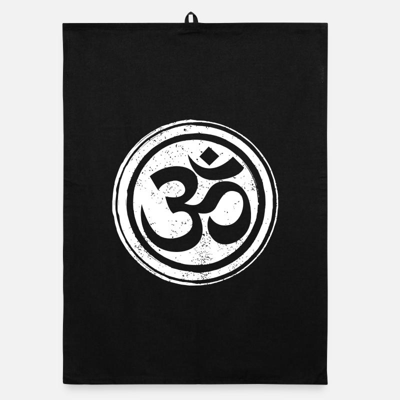 Méditation zen Bouddhisme Bouddhiste Bouddhiste Chakra Torchon bio