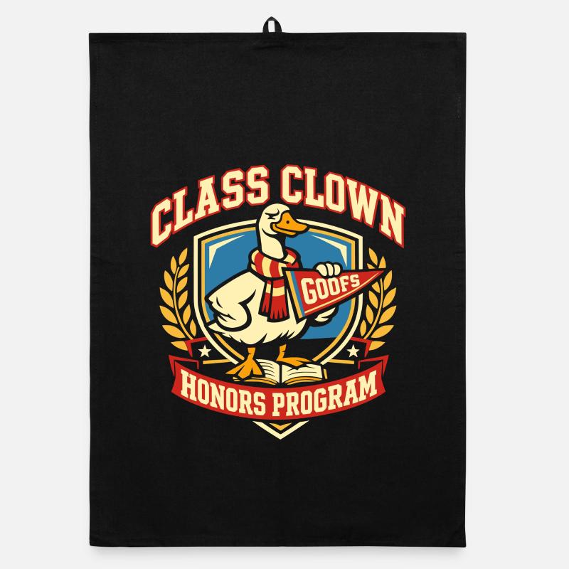 Class Clown Organic dish towel