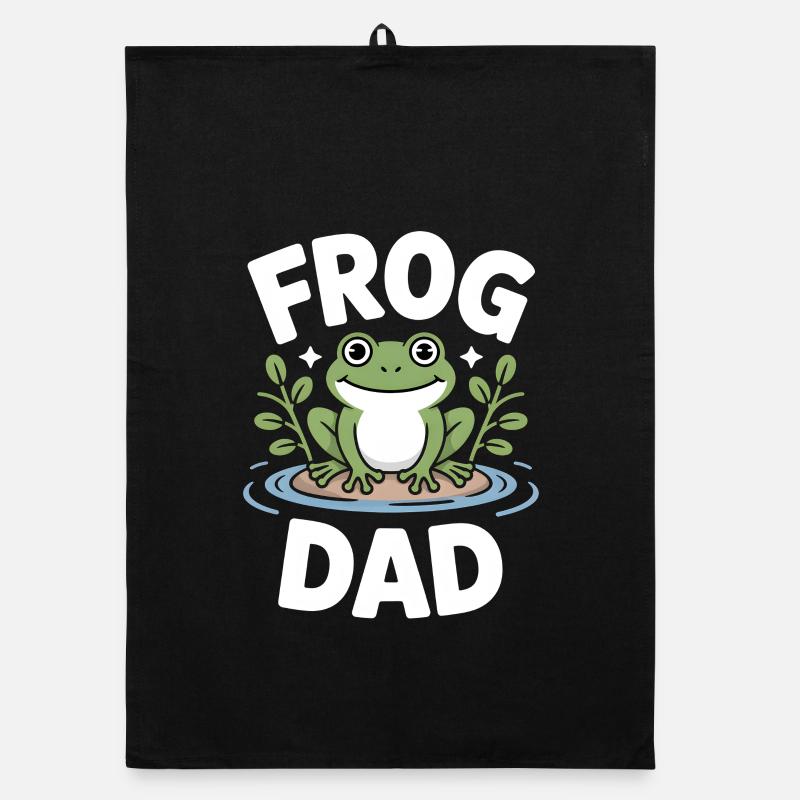 Frog Dad Frog Terraristics Organic dish towel