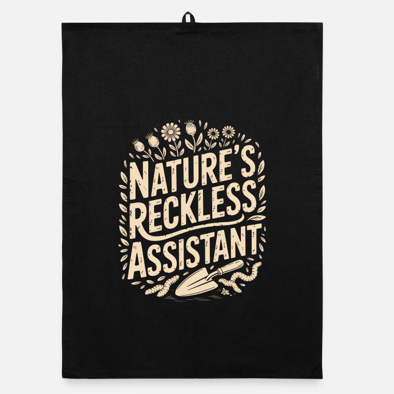Nature's Reckless Assistant Organic dish towel
