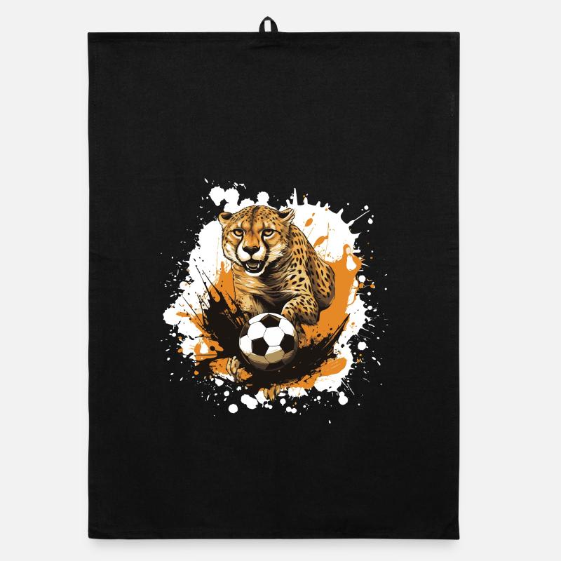 Équipe de football des guépards Torchon bio
