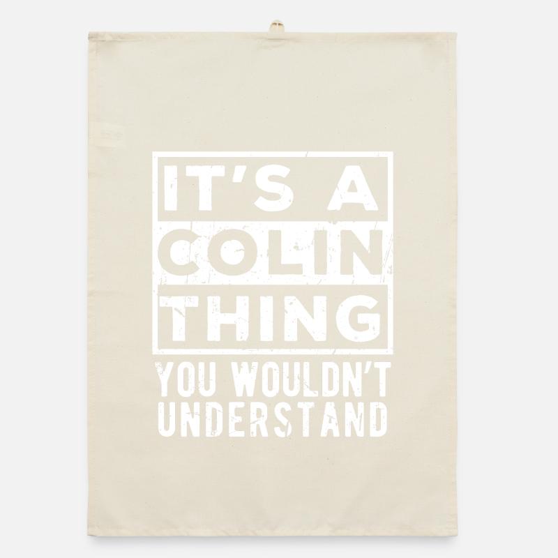 C’est une chose de Colin que tu ne comprendrais pas Torchon bio