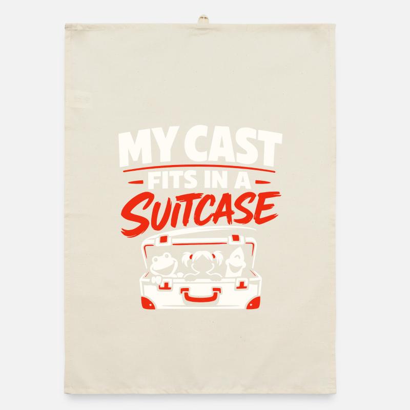 Small Cast | Travelling puppet theatre Organic dish towel