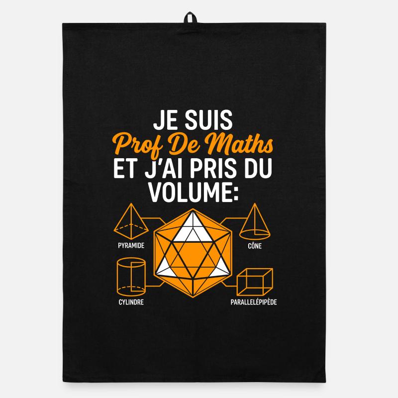 Prof de Maths prend du Volume Torchon bio