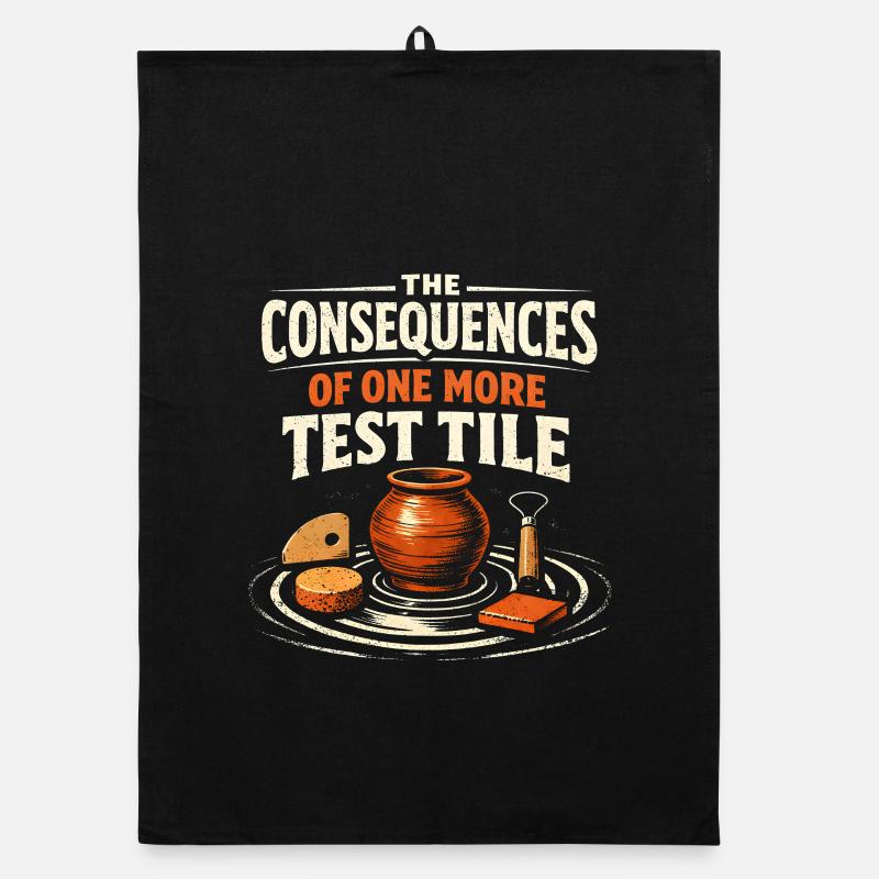 Another test tile | Ceramics Organic dish towel