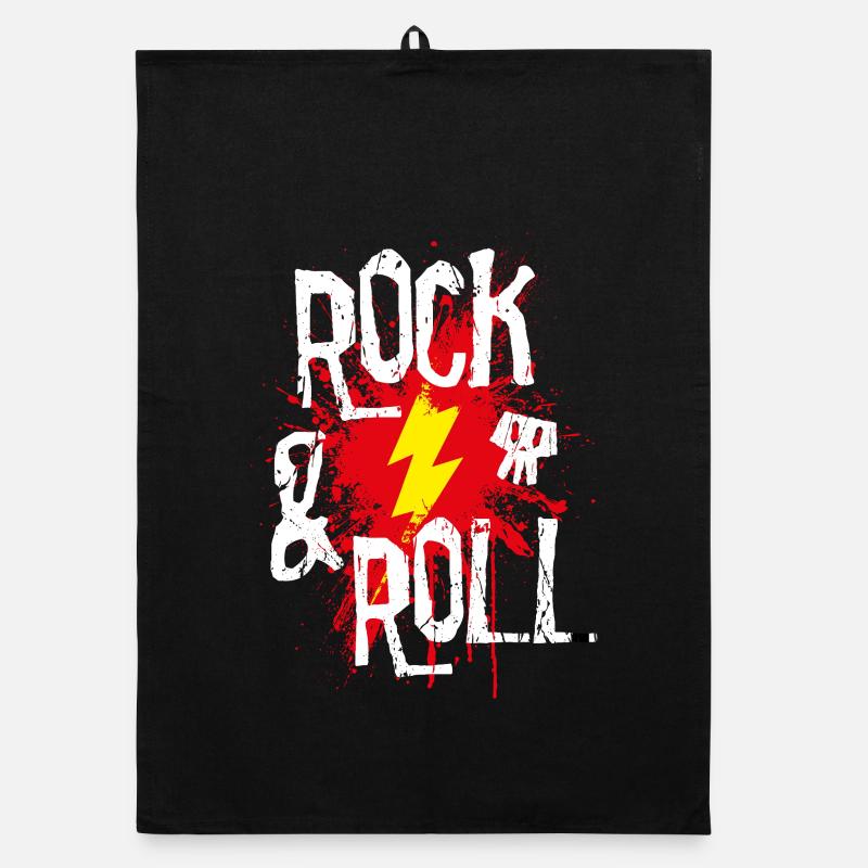 Rock 'n' Roll Organic Geschirrtuch