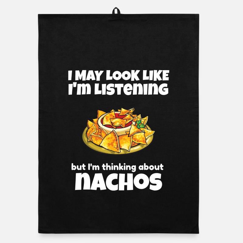 Nachos Daydreams Graphic Tee Organic dish towel