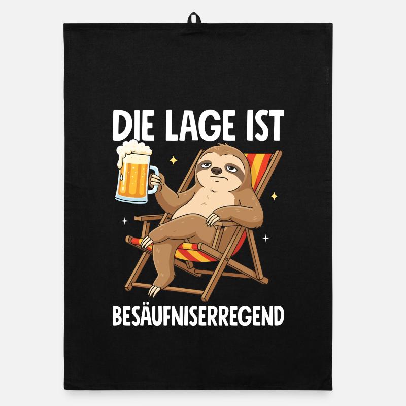 Die Lage Ist Besäufniserregend Organic Geschirrtuch
