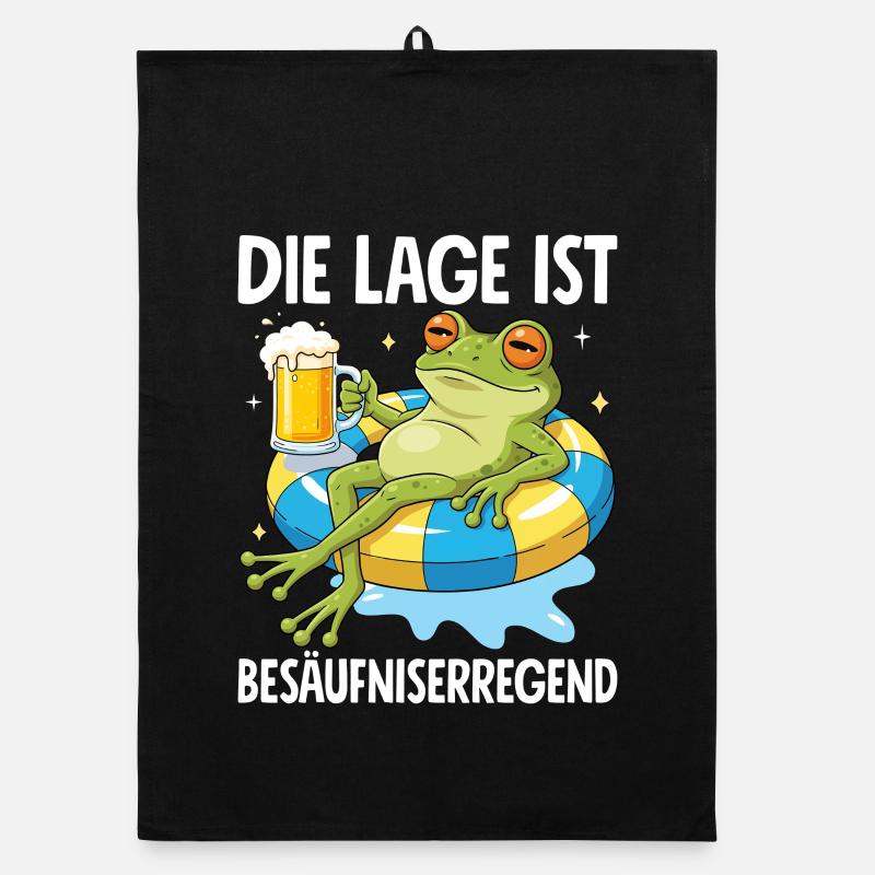 Die Lage Ist Besäufniserregend Organic Geschirrtuch