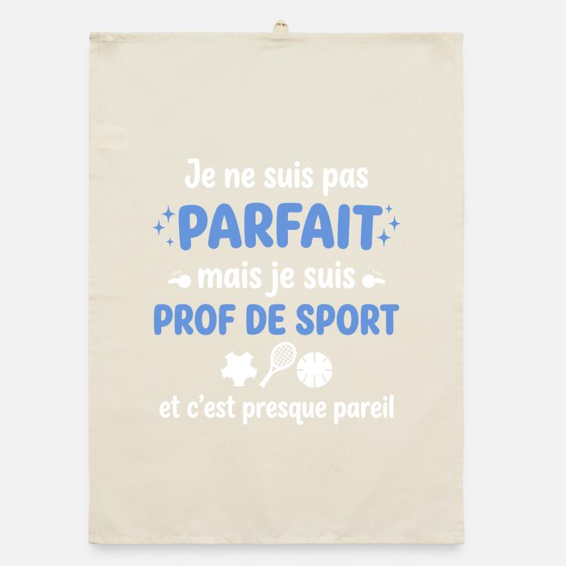 Parfait ou pas, prof de sport Torchon bio