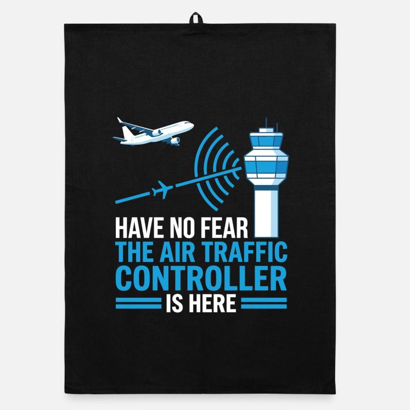 Air Traffic Controller Air Traffic Controller Gift Organic dish towel