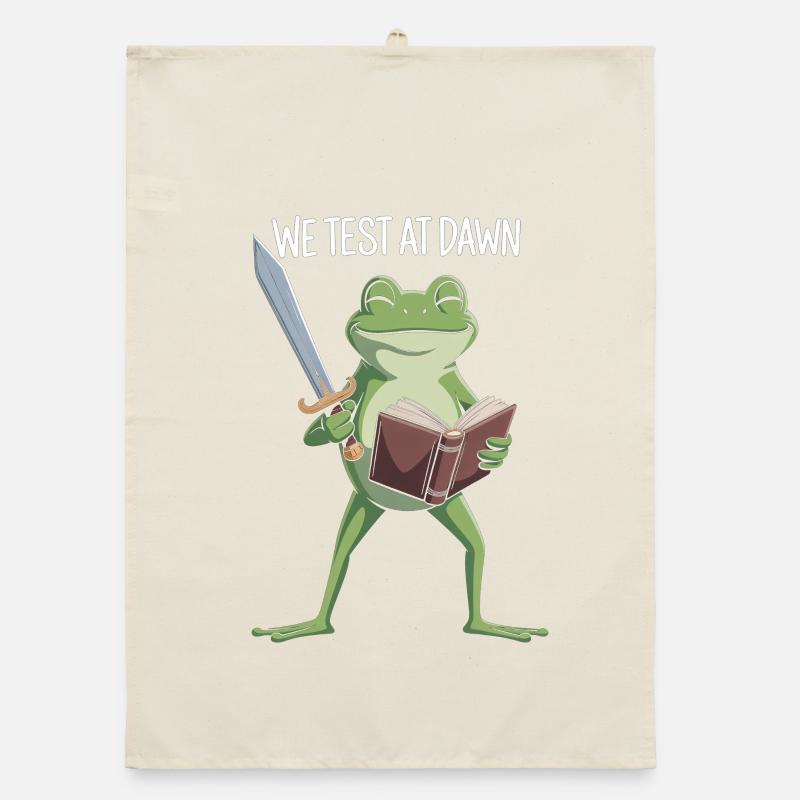 Grenouille de Test de l’Aube Torchon bio