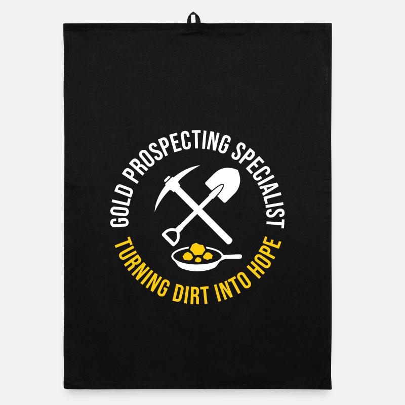 Spécialiste en prospection aurifère Funny Mining Torchon bio