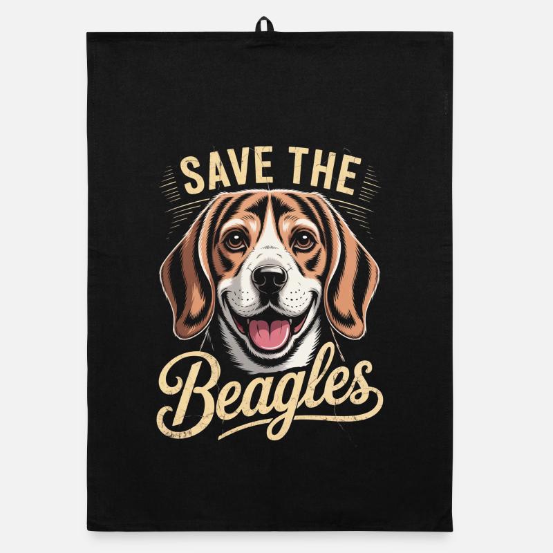 Sauvez les Beagle Torchon bio