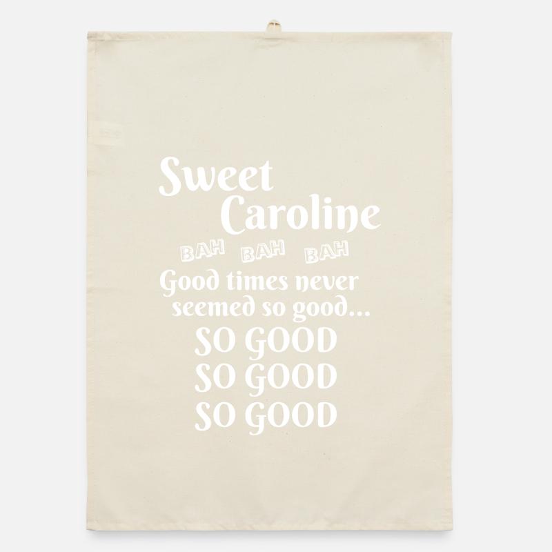 Nostalgic Name Typography Print Organic dish towel