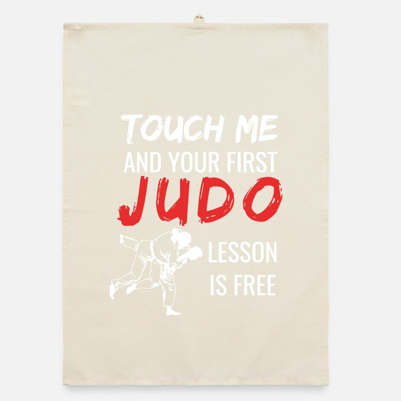Touch Me Judo: Free Lesson Organic dish towel