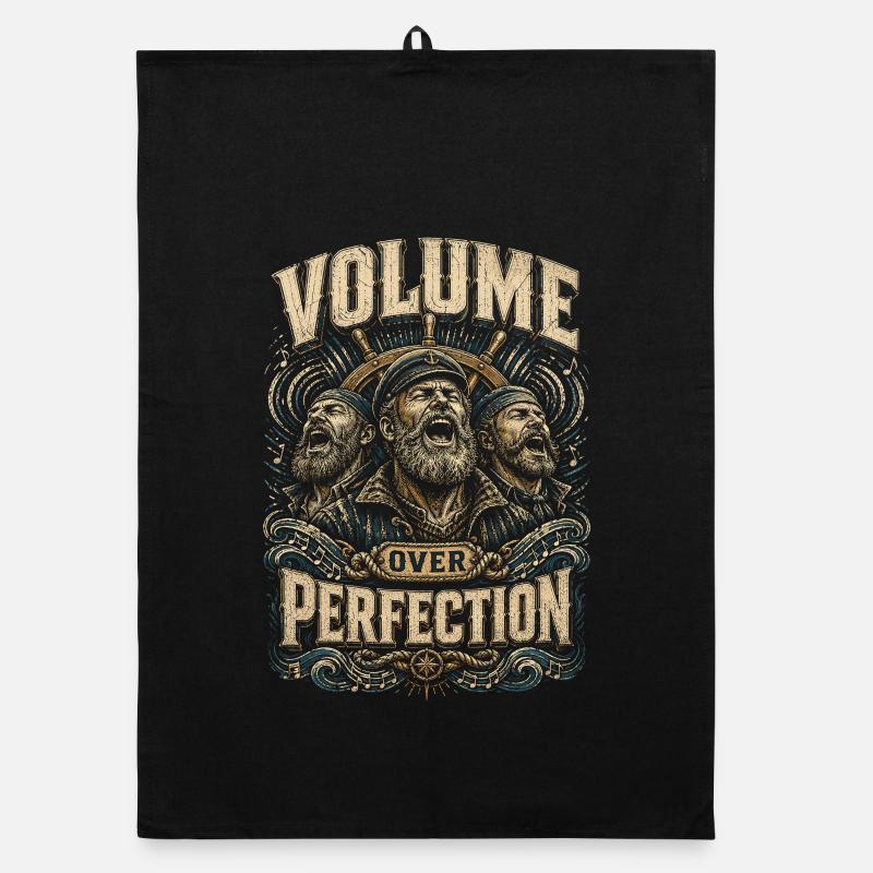 Chansons du Chanson du Chœur de Chants du Salon Maritime Volume Avant la Perfection Torchon bio