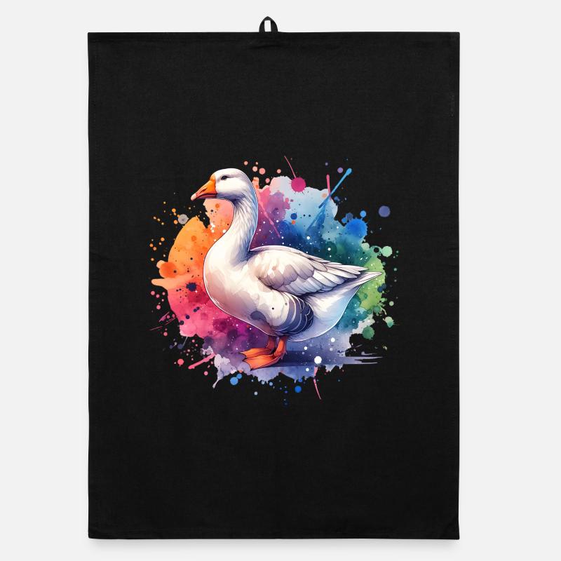 Pilgrim Goose Gift Organic dish towel