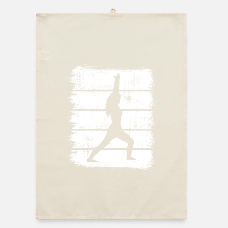 Yogini Sketch Organic dish towel