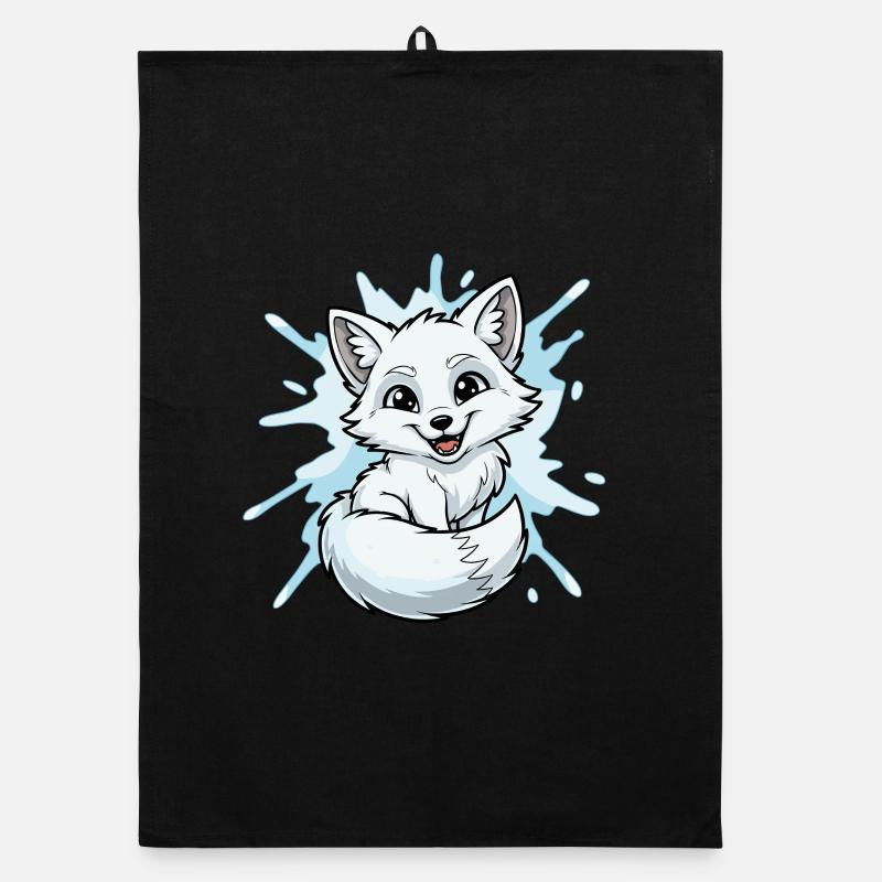 Personnage de Renard Éclaboussure d’Eau Torchon bio