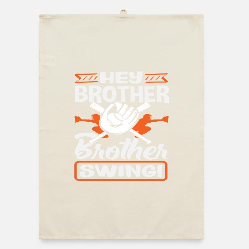 Hé frère Swing Baseball Dicton Torchon bio