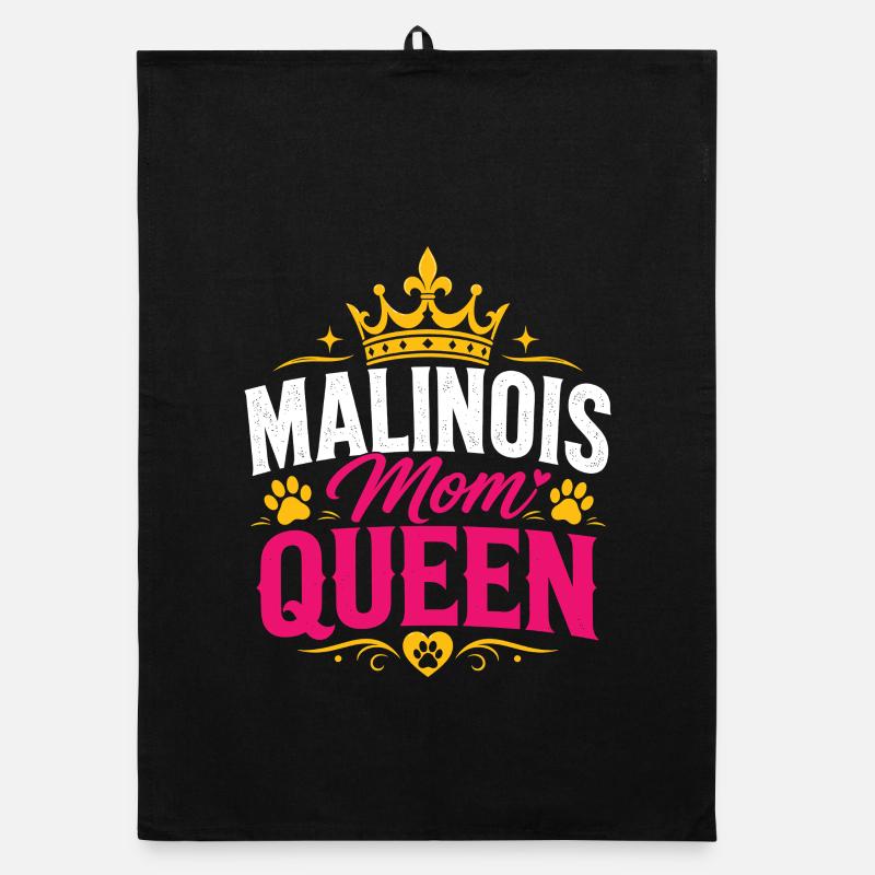 Malinois Mom Queen Organic Geschirrtuch