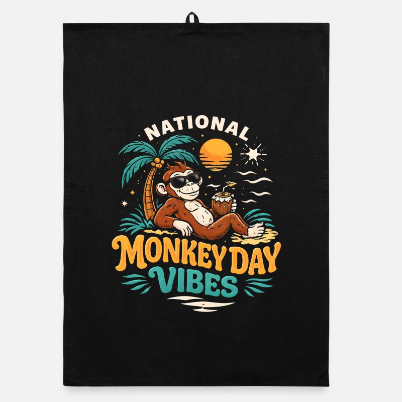 Monkey Day Monkey Day Organic dish towel