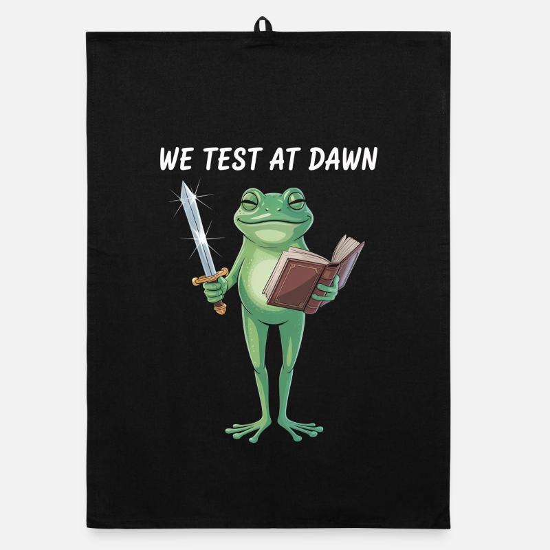 Quête de l’Aube : Épée et Parchemin de la Grenouille Torchon bio