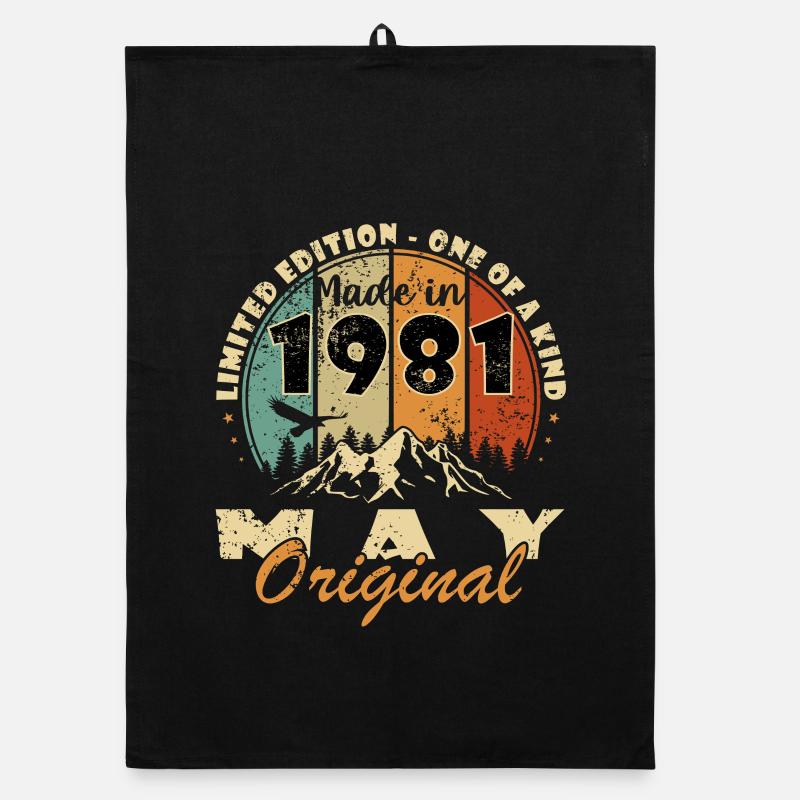 Mai 1981 - Mai 1981 Organic Geschirrtuch