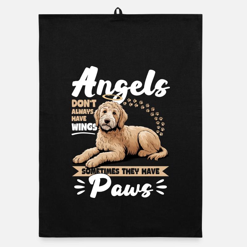 Goldendoodle Dog Breed Organic Geschirrtuch