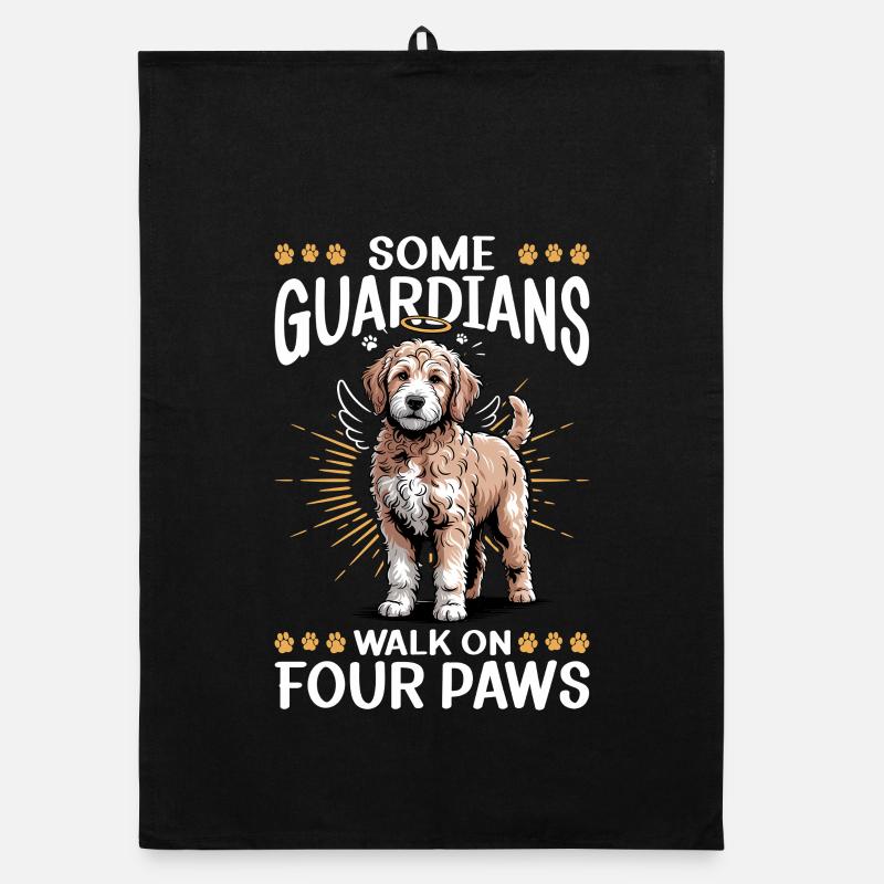 Goldendoodle Dog Breed Organic Geschirrtuch