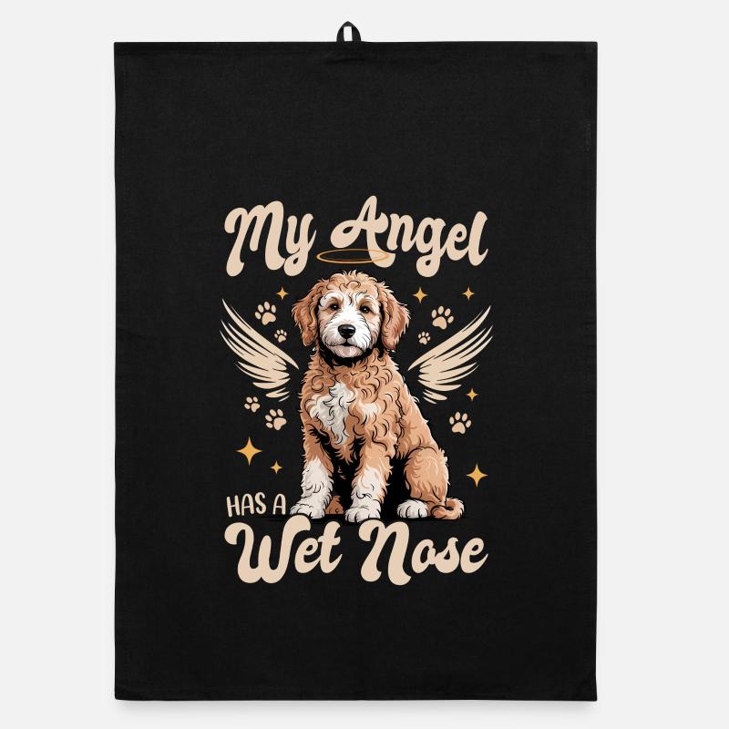 Race de chien Goldendoodle Torchon bio
