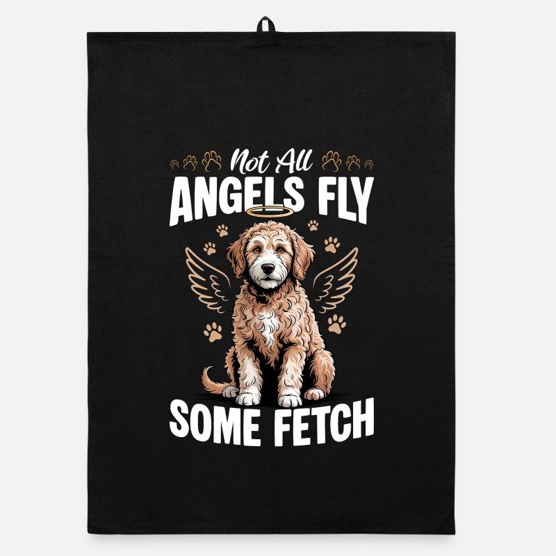Goldendoodle Dog Breed Organic Geschirrtuch