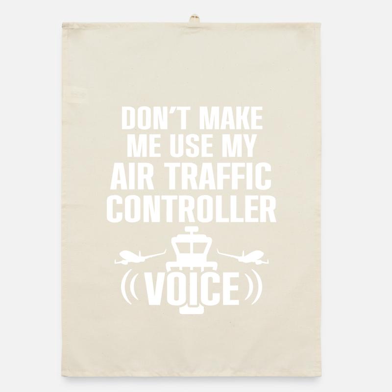 Air Traffic Controller Voice Graphic Tee Organic dish towel
