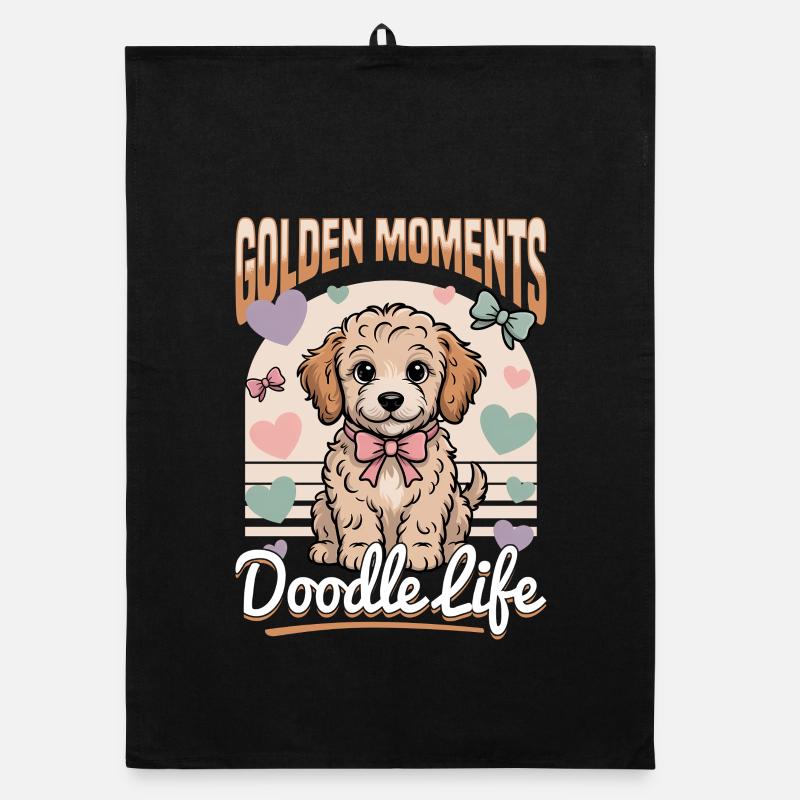 Race de chien Goldendoodle Torchon bio